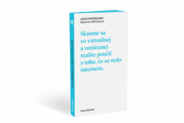 Buch über immersiven Medien aus der sozio-technologischen Perspektive unter dem Verlag Absynth / Kalligram Bratislava 